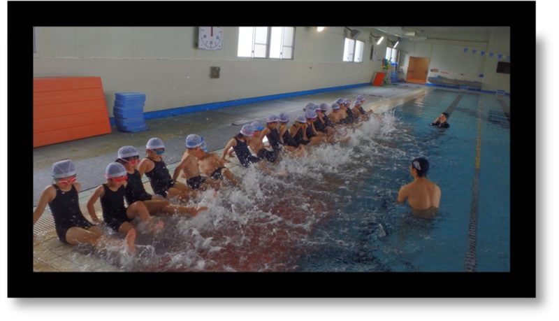 小学校水泳授業 ナガイスイミングスクール